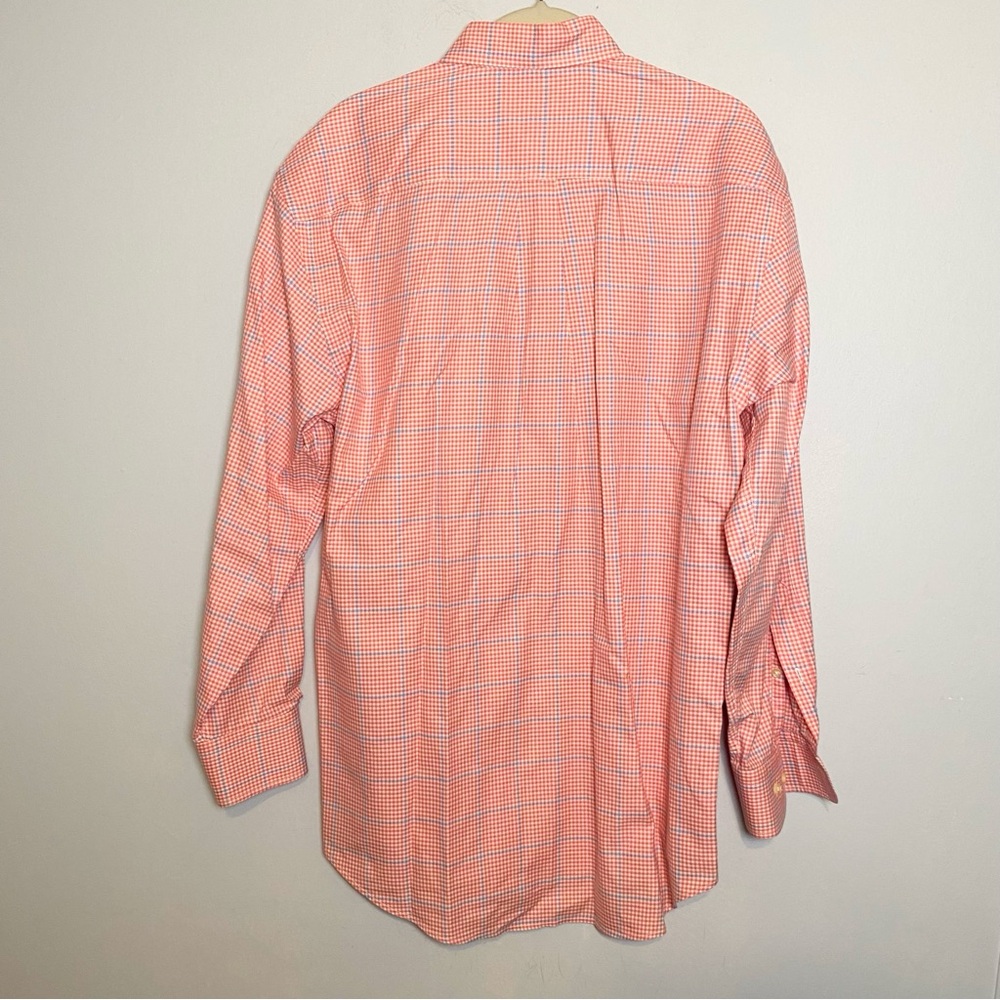 Peter Millar Gingham Plaid Collared Button Down S… - image 6